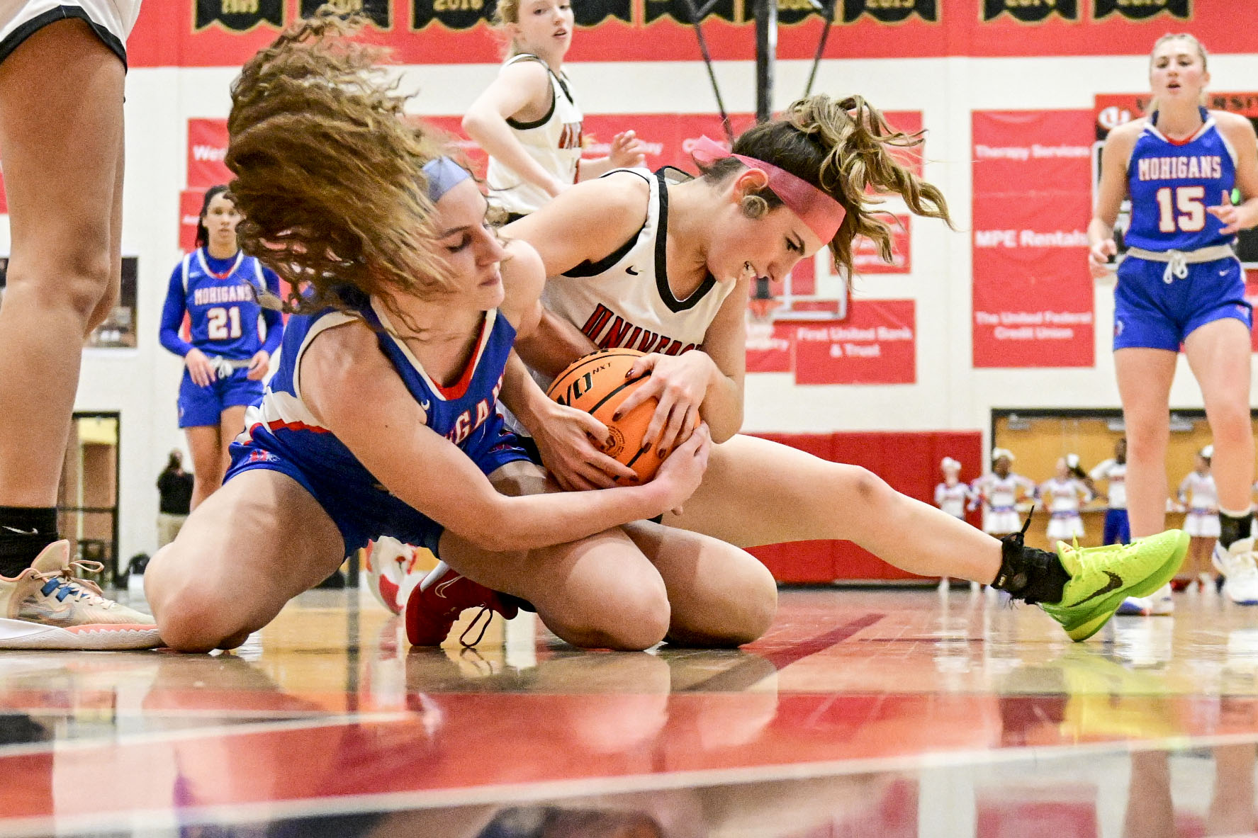 Morgantown girls take control late to knock off rival University
